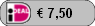 doneer 7,50 euro