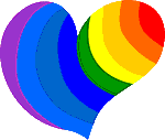 afbeelding in vlakke kleuren van een hart